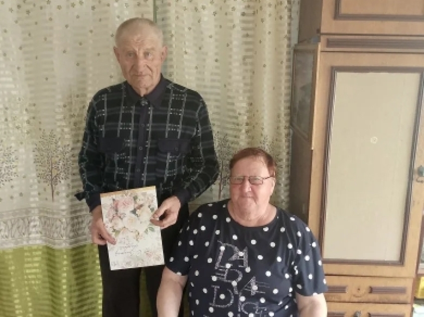 ​Золотая свадьба Николая и Альбины Убининых из Ундино-Поселья: полвека любви и верности